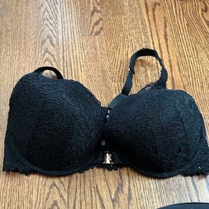 SavageXFenty Black Lace Bra push up